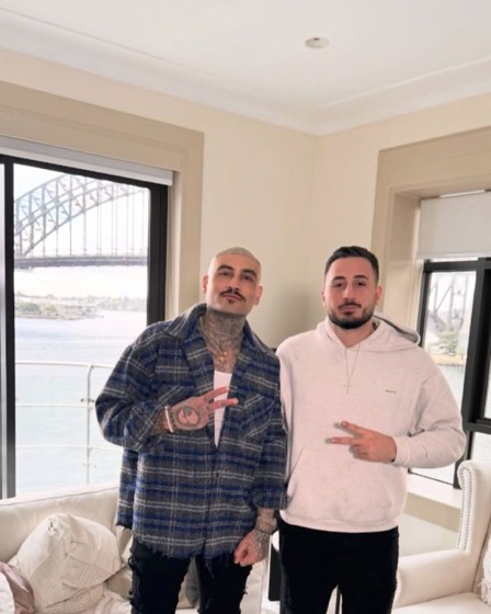 Nicholas Remondos with Matuse